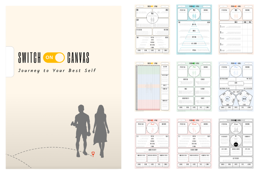 9 switch on canvas